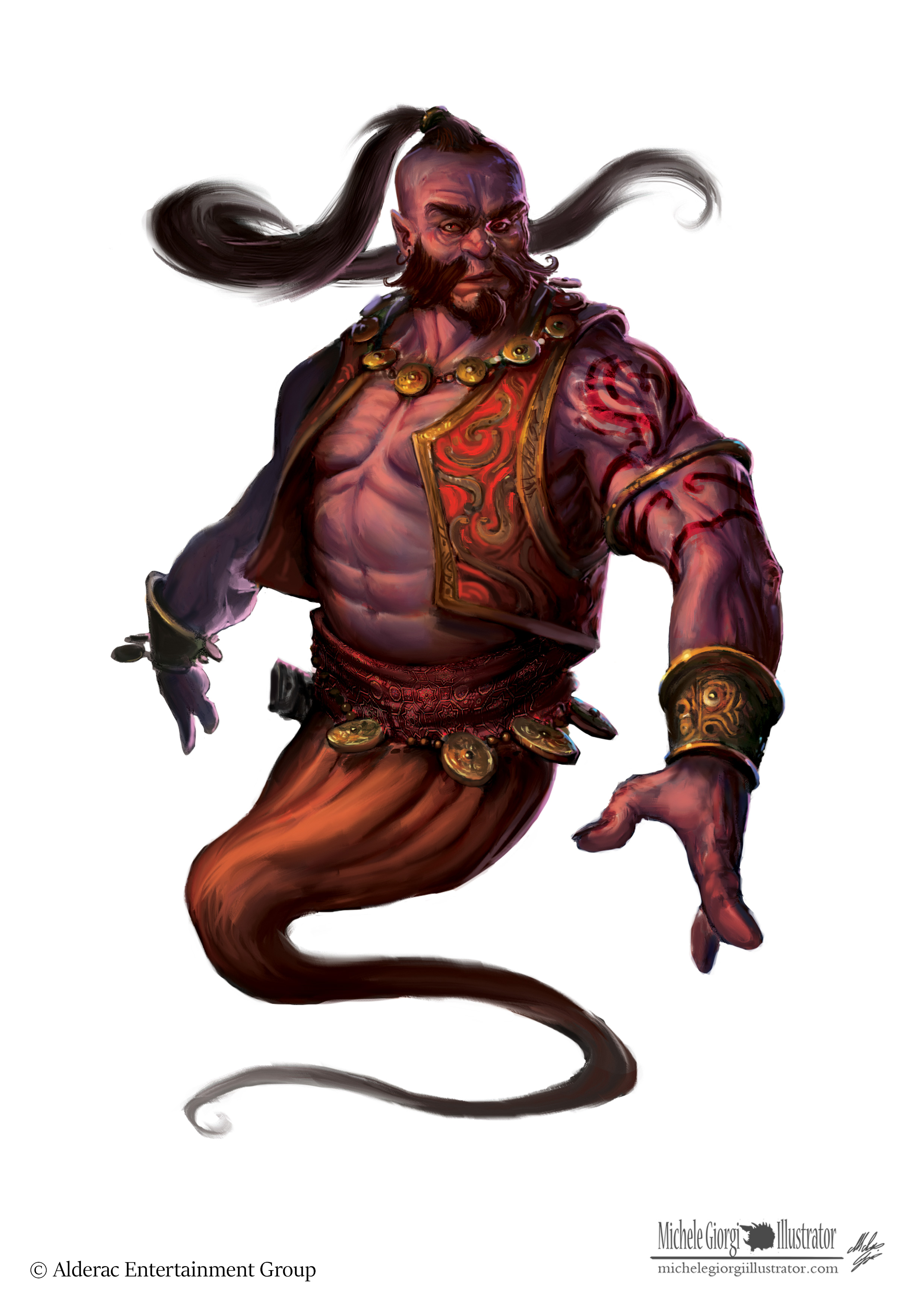 D&D 5E - Clash of the Titans' Djinn as playable race?